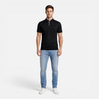 Men’s Short Sleeve Henley Shirt Soft Cotton Slim Fit Casual