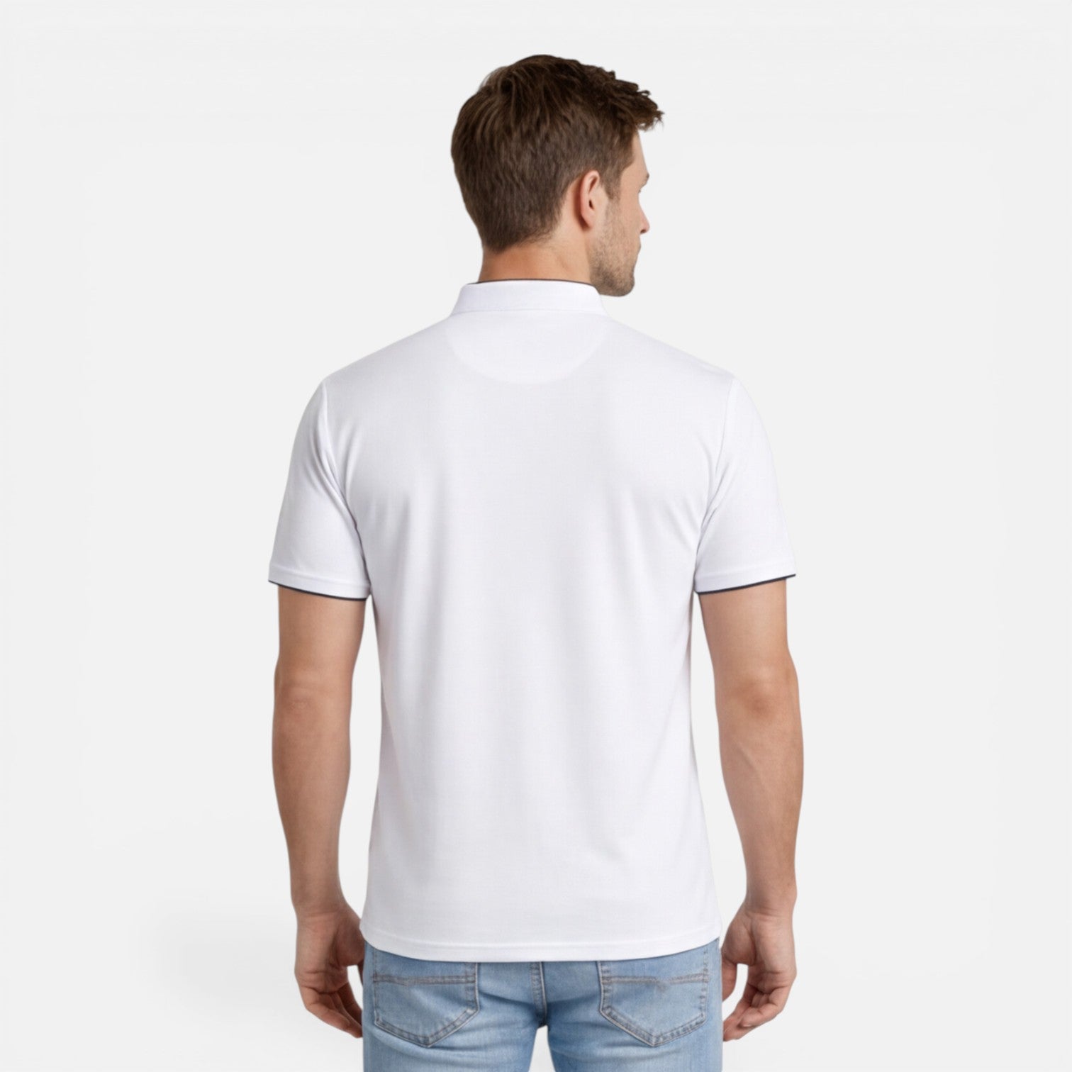 Men’s Short Sleeve Henley Shirt Soft Cotton Slim Fit Casual