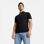 Men’s Short Sleeve Henley Shirt Soft Cotton Slim Fit Casual