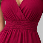 Women’s Sleeveless Maxi Dress Flowy Fit Timeless Style