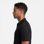 Felorro | Men’s Jacquard Knit Polo Shirt Breathable Slim Fit Casual
