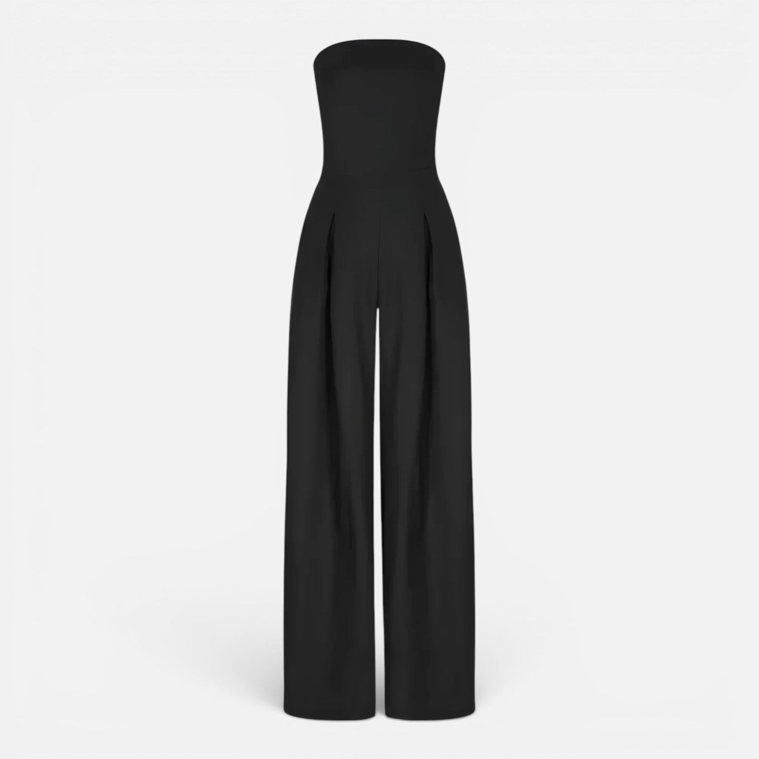 Felorro | Women’s Strapless Wide Leg Jumpsuit