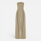 Felorro | Women’s Strapless Wide Leg Jumpsuit