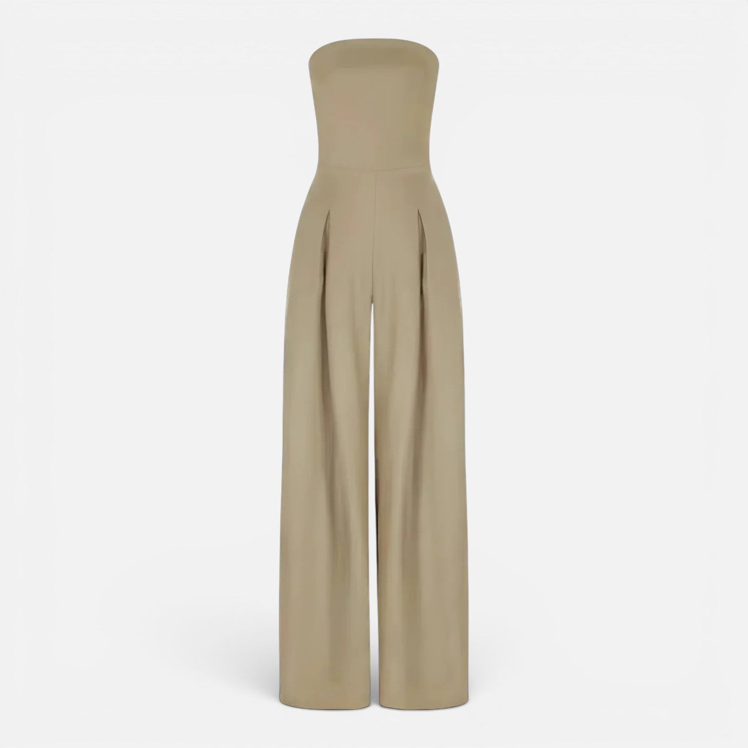 Felorro | Women’s Strapless Wide Leg Jumpsuit