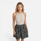 Felorro | Women’s Slim Fit Summer Dress Sleeveless Lace Trim Casual