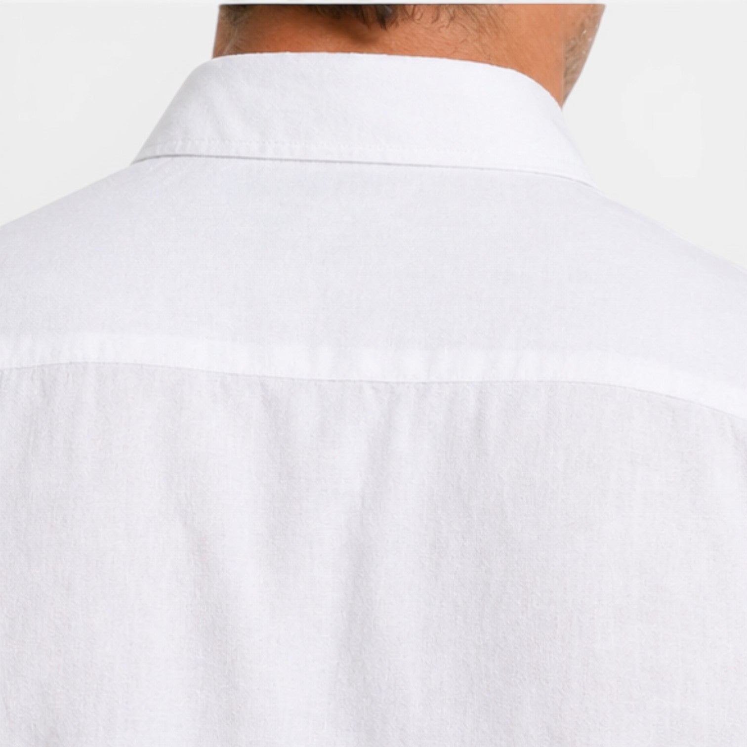 Felorro | Men’s Linen Shirt Breathable Comfort Short Sleeve Classic Fit