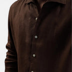 Felorro | Men’s Linen Shirt Slim Fit Summer Lightweight Business Casual