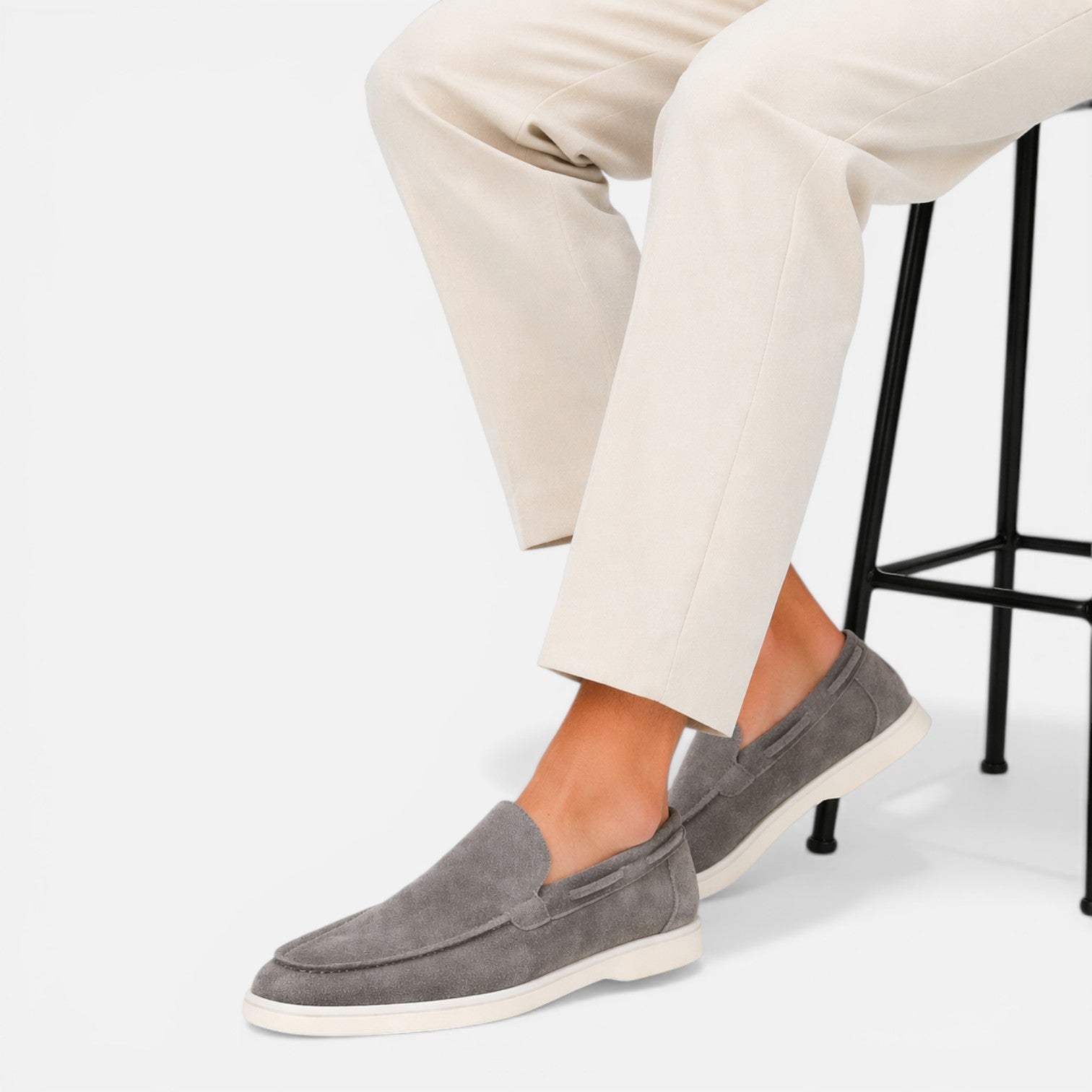 Felorro | Men’s Suede Loafers Comfort Slip-On Casual Shoes