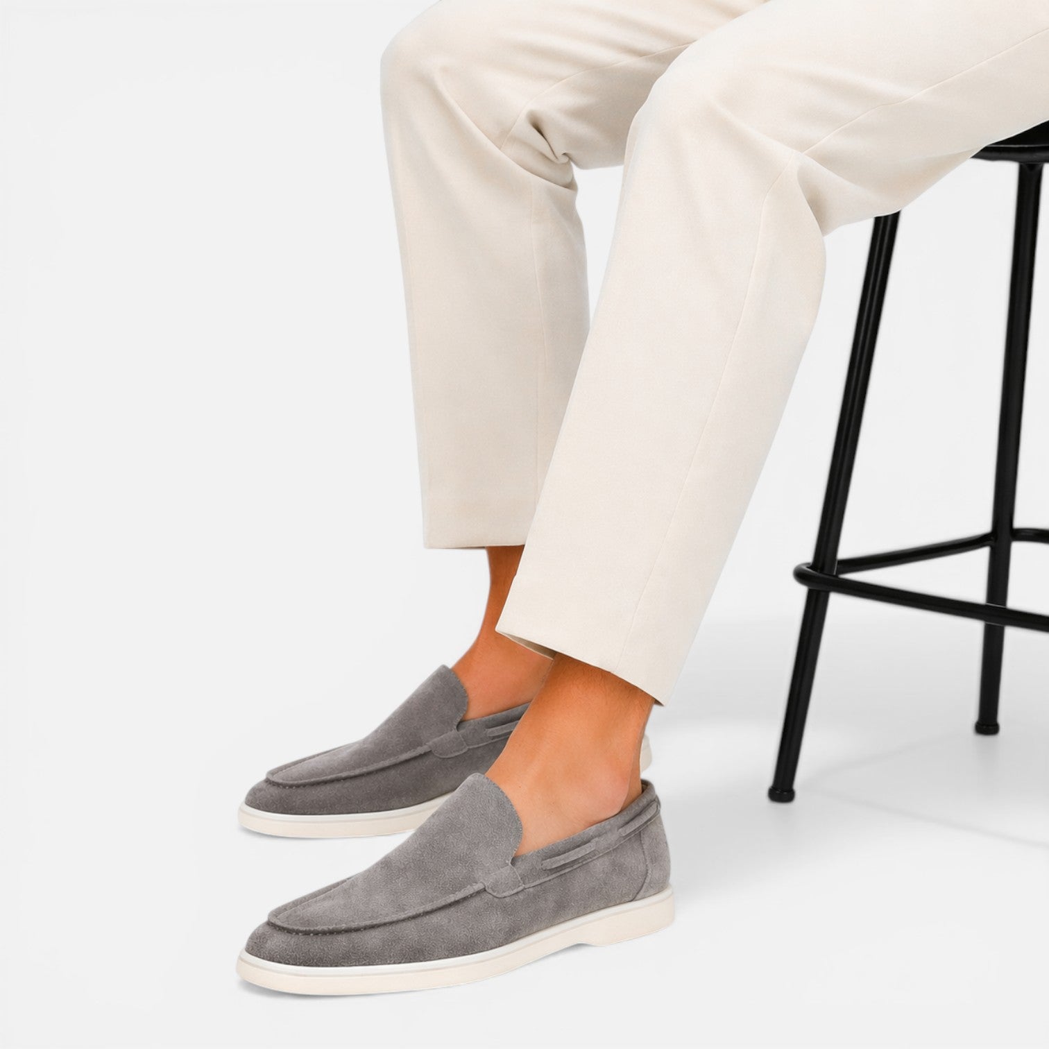 Felorro | Men’s Suede Loafers Comfort Slip-On Casual Shoes