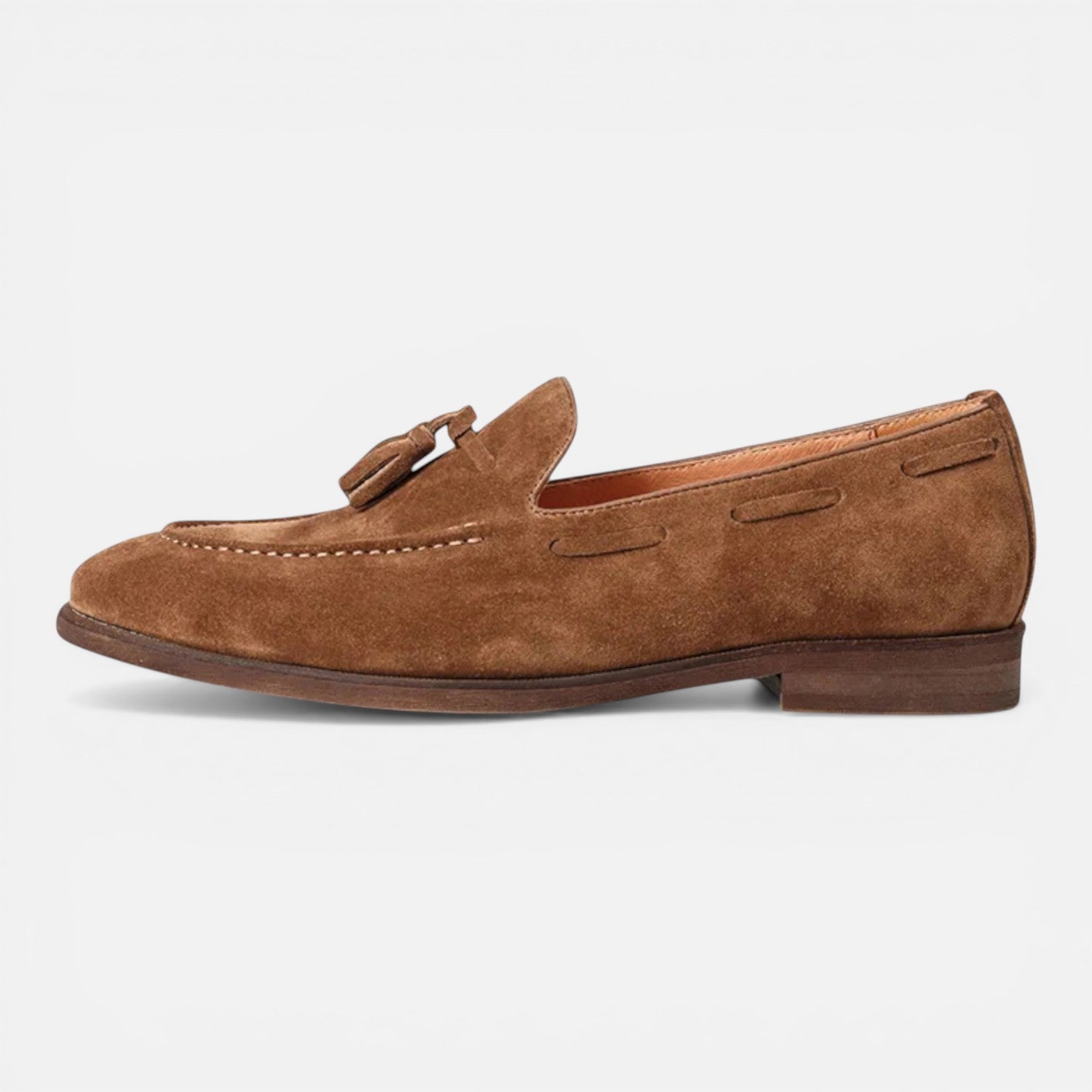 Felorro | Men’s Nubuck Leather Tassel Loafers Comfortable Slip-On Shoes
