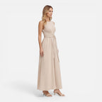 Felorro | Women’s Summer Maxi Dress Elegant Twist Waist Sleeveless