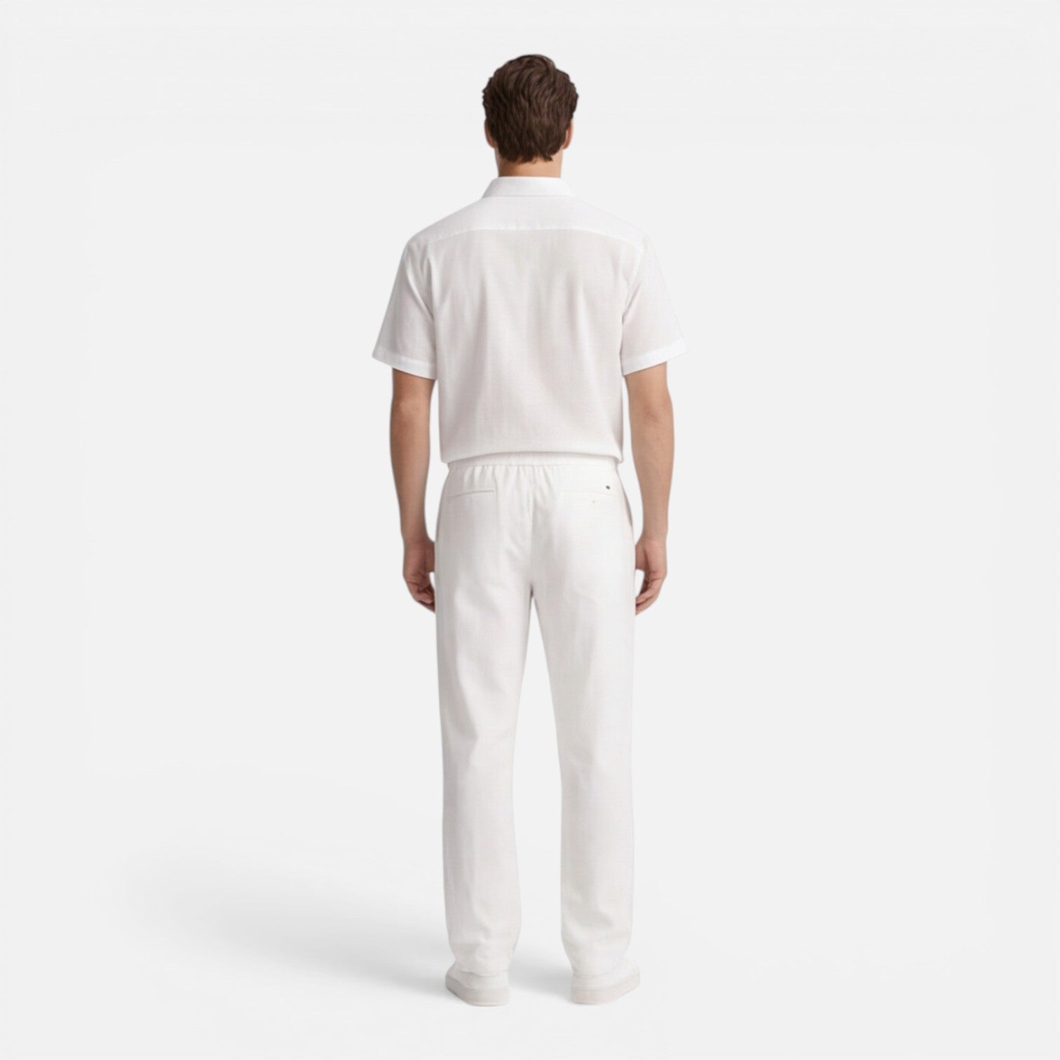 Felorro | Men’s Casual 2 Piece Set Short Sleeve Shirt Pants