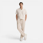 Felorro | Men’s Casual 2 Piece Set Short Sleeve Shirt Pants