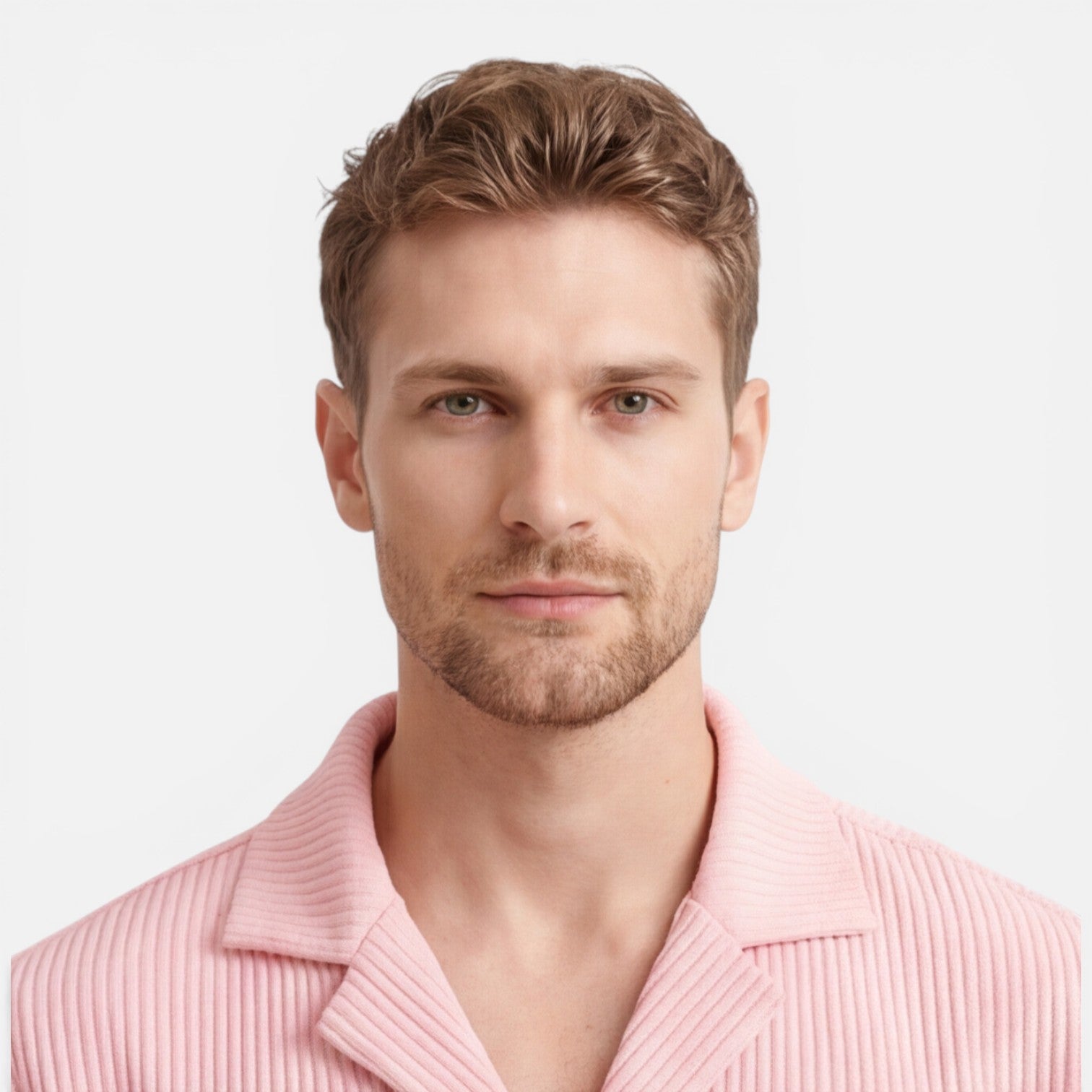 Felorro | Men’s Corduroy Shirt and Shorts Set Casual Summer Outfit