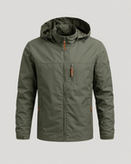 Men’s Lightweight Fall Jacket – Hooded Windbreaker