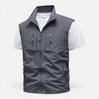 Men's Lightweight Multi-Pocket Utility Gilet
