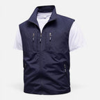 Men's Lightweight Multi-Pocket Utility Gilet