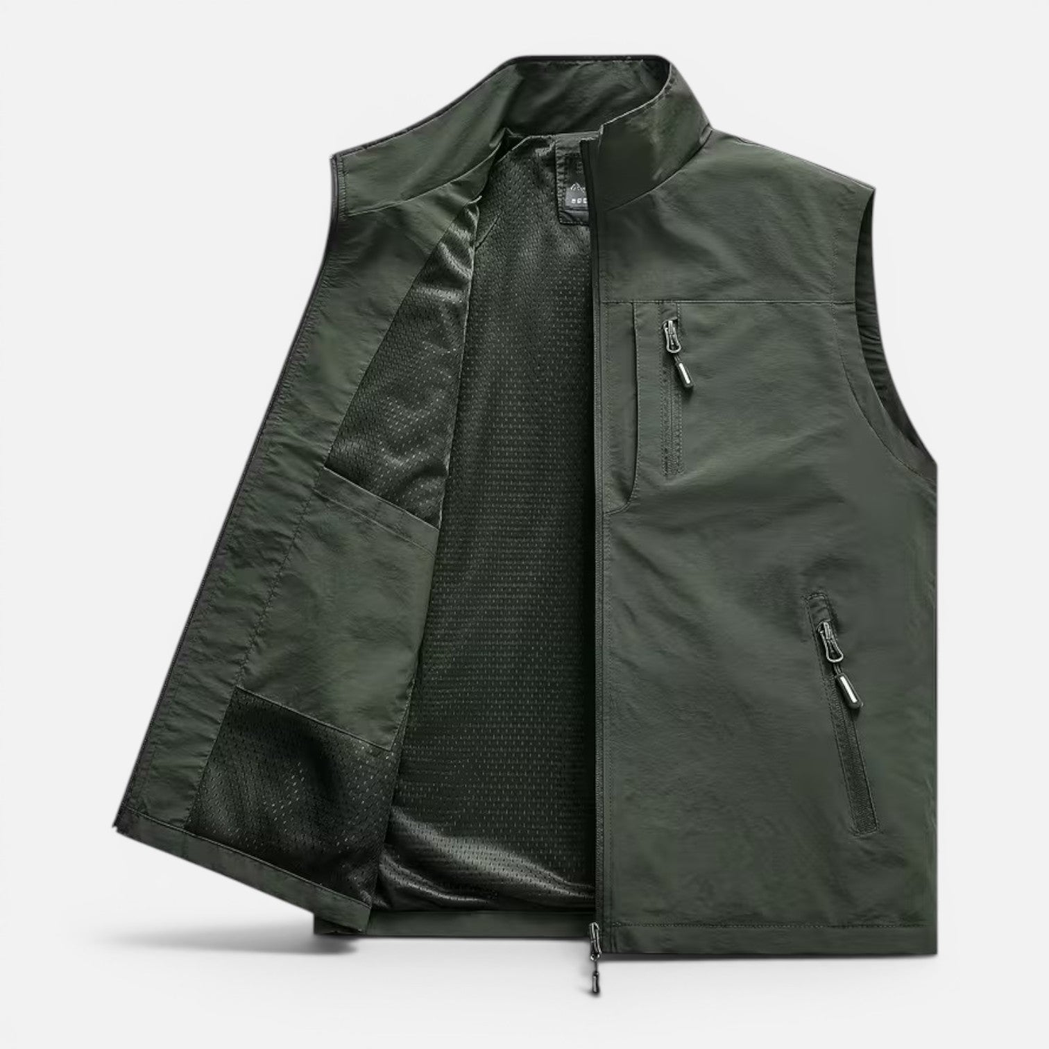 Men's Lightweight Multi-Pocket Utility Gilet