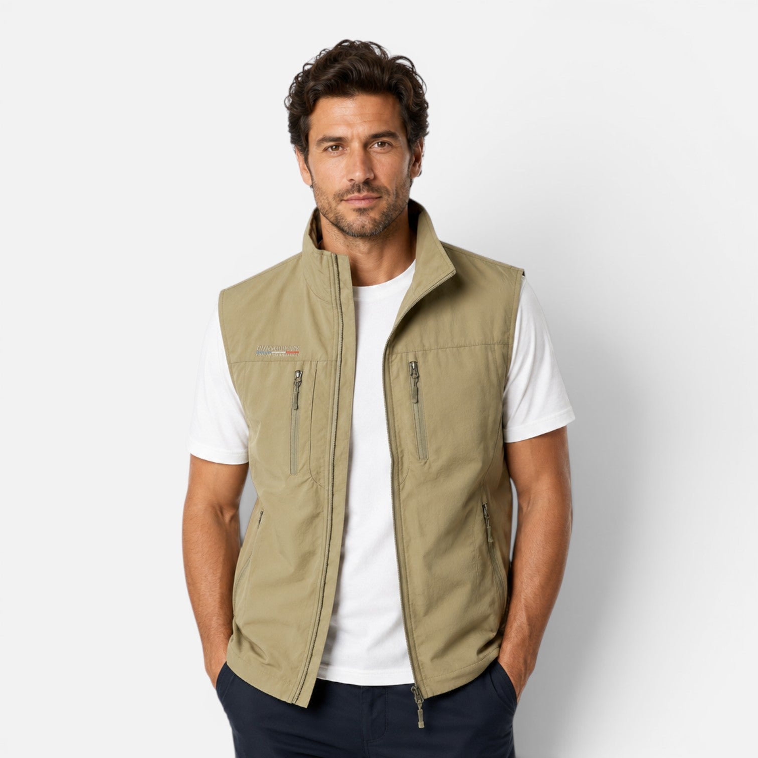 Felorro | Men’s Lightweight Outdoor Utility Vest with Zip Pockets