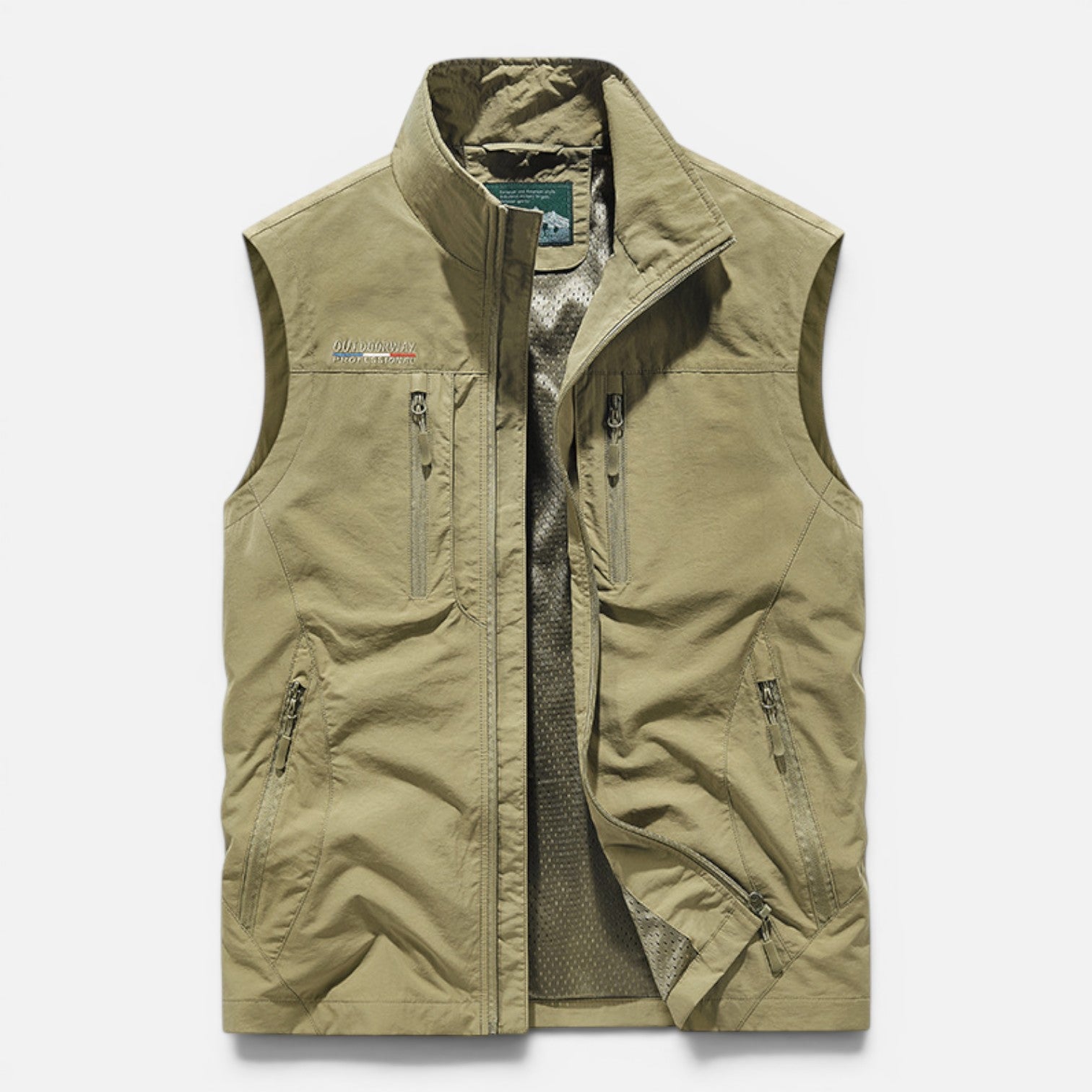 Felorro | Men’s Lightweight Outdoor Utility Vest with Zip Pockets
