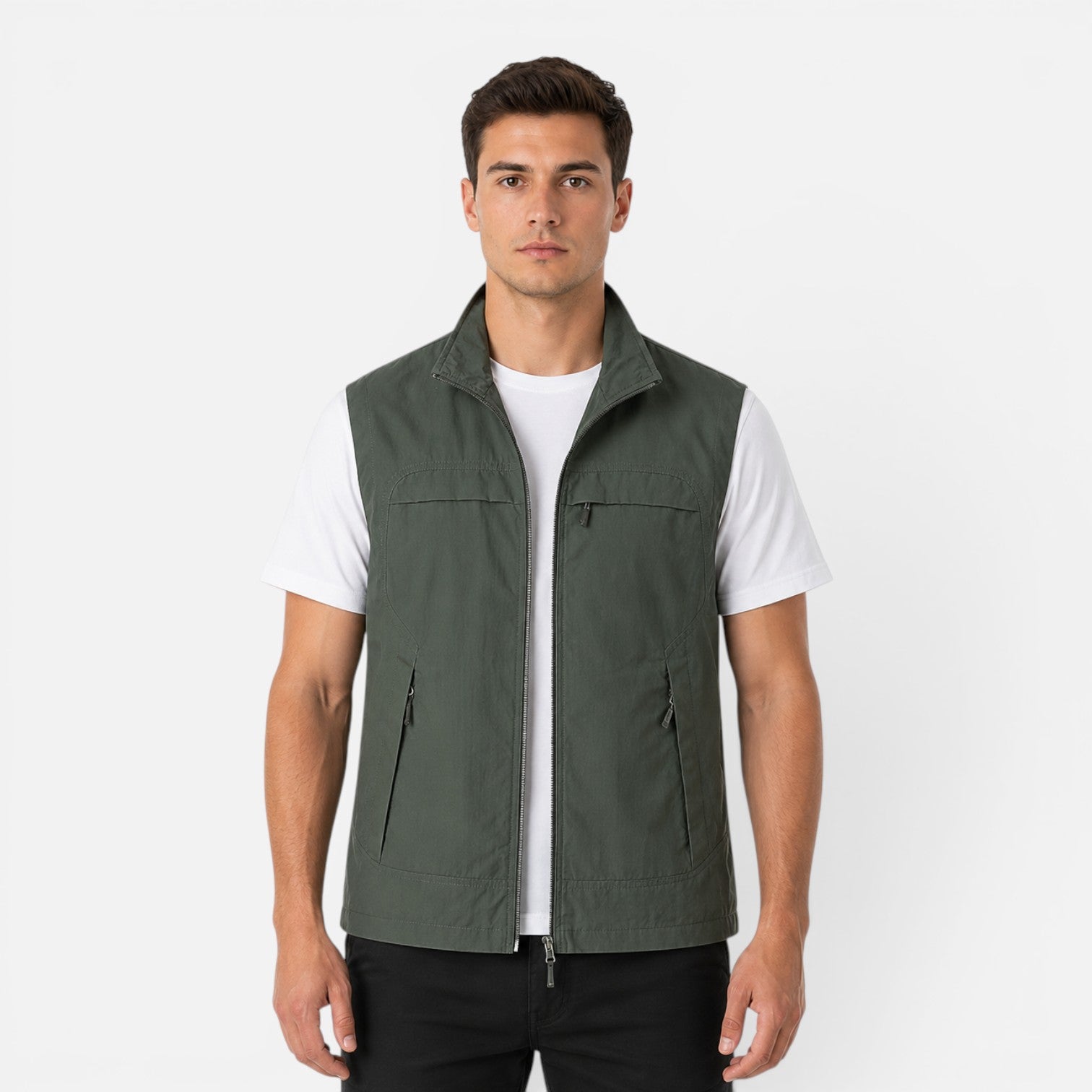 Men's Lightweight Zip Gilet Vest