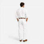 Felorro | Men’s Linen Pants Tailored Fit Breathable Summer Trousers