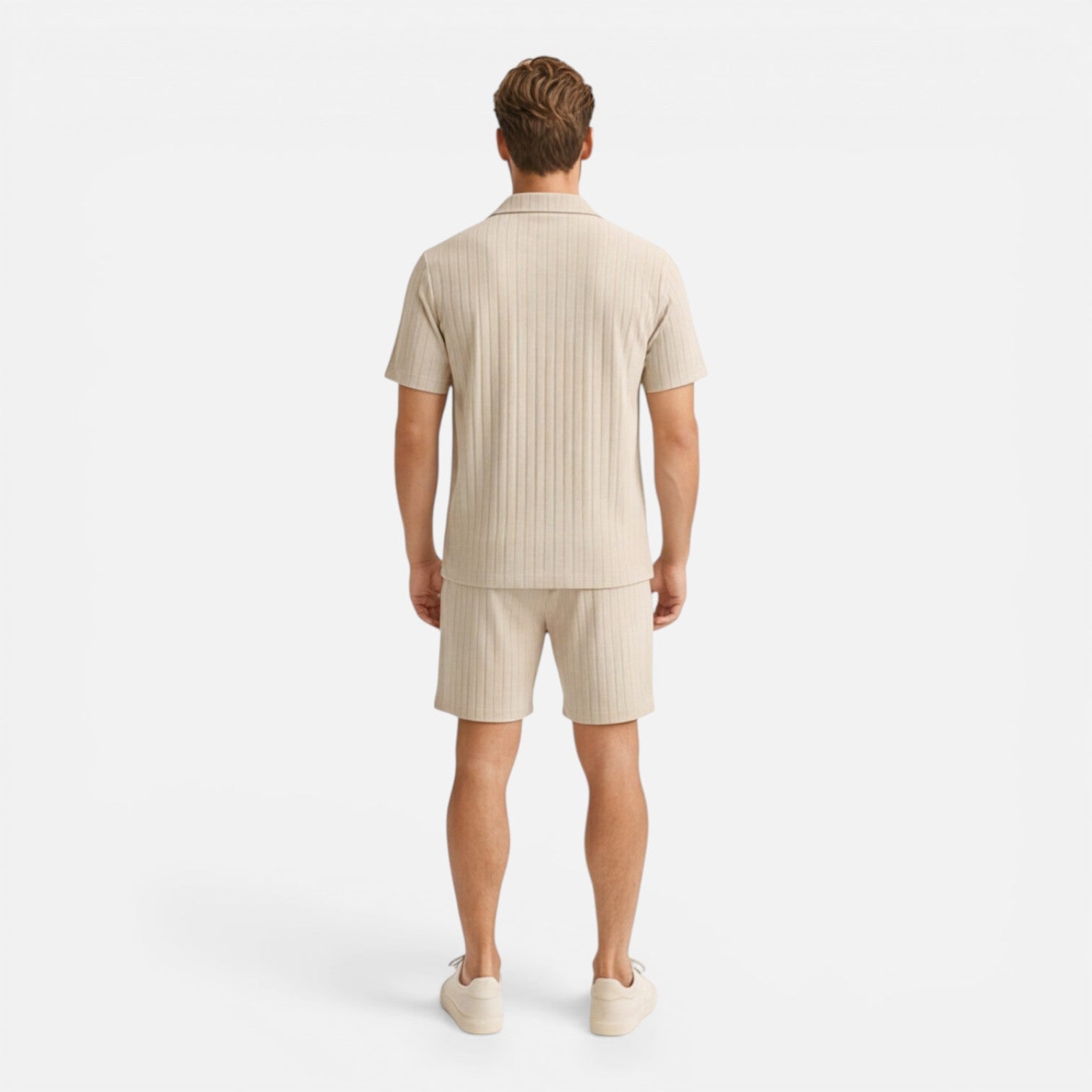 Felorro | Men’s Shirt and Shorts Set Breathable Summer Co-Ord