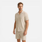 Felorro | Men’s Shirt and Shorts Set Breathable Summer Co-Ord