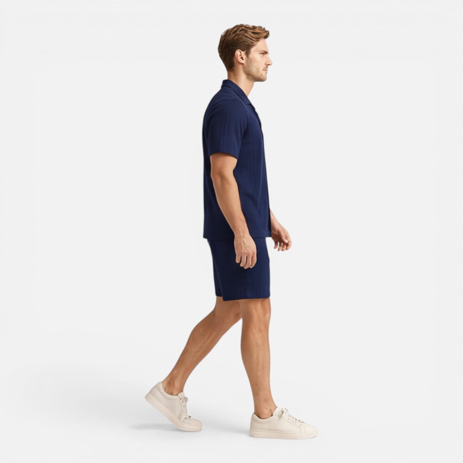 Felorro | Men’s Shirt and Shorts Set Breathable Summer Co-Ord