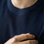 Felorro | Men’s Ribbed Knit T Shirt Slim Fit Lightweight Summer Tee