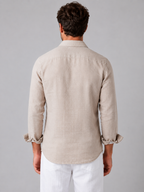 Men’s Long Sleeve Casual Button-Up Shirt