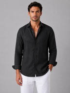 Men’s Long Sleeve Casual Button-Up Shirt