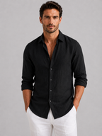 Men's Long Sleeve Casual Shirt Lightweight Summer Fit