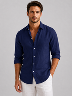 Men's Long Sleeve Casual Shirt Lightweight Summer Fit
