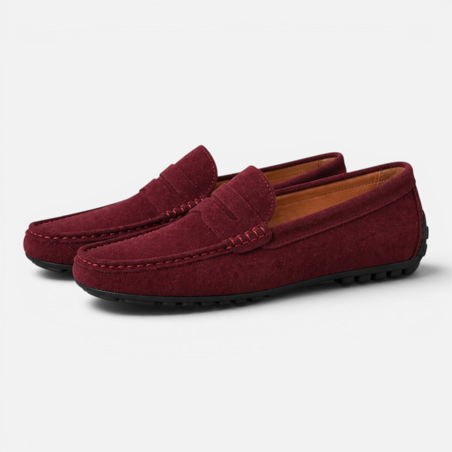 Felorro | Men’s Suede Loafers Lightweight Comfort Slip-On Shoes