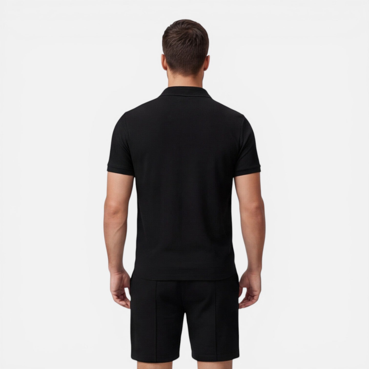 Felorro | Men’s Polo Shirt and Shorts Set Summer Slim Fit