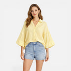 Felorro | Women’s Lightweight Summer Blouse Loose Fit Vacation Shirt