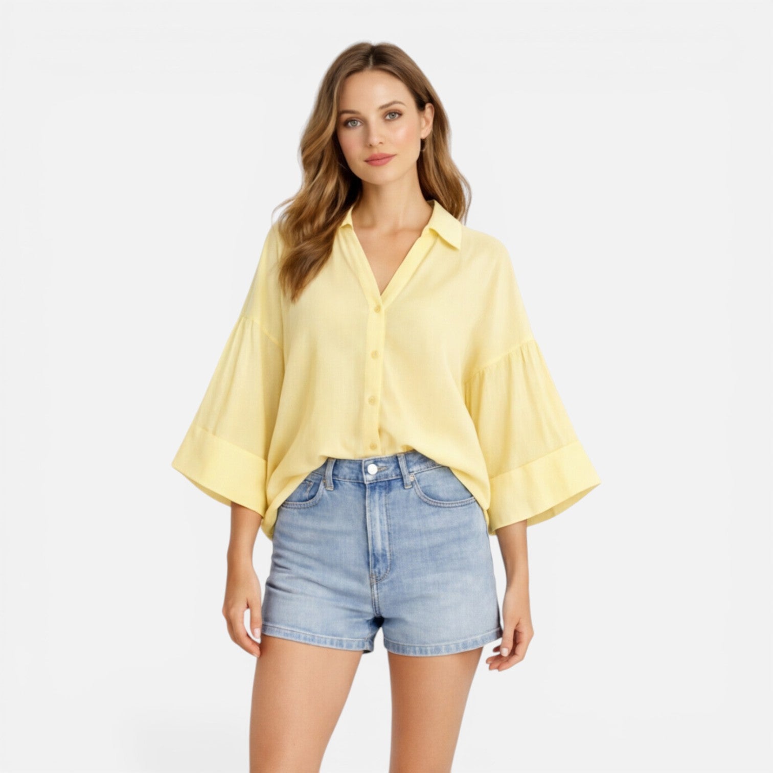 Felorro | Women’s Lightweight Summer Blouse Loose Fit Vacation Shirt