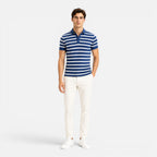 Felorro | Men’s Premium Polo Shirt Breathable Comfort Slim Fit Striped