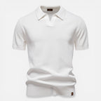 Felorro | Men’s Slim Fit Knit Polo Shirt Lightweight Breathable Wear