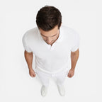 Felorro | Men’s Slim Fit Knit Polo Shirt Lightweight Breathable Wear