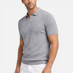 Felorro | Men’s Slim Fit Knit Polo Shirt Lightweight Breathable Wear