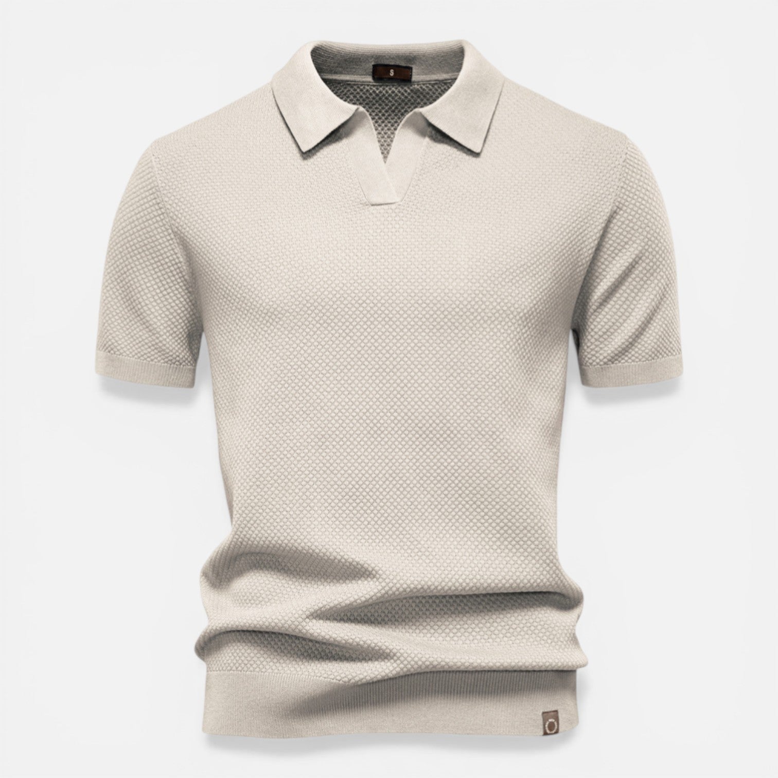 Felorro | Men’s Slim Fit Knit Polo Shirt Lightweight Breathable Wear