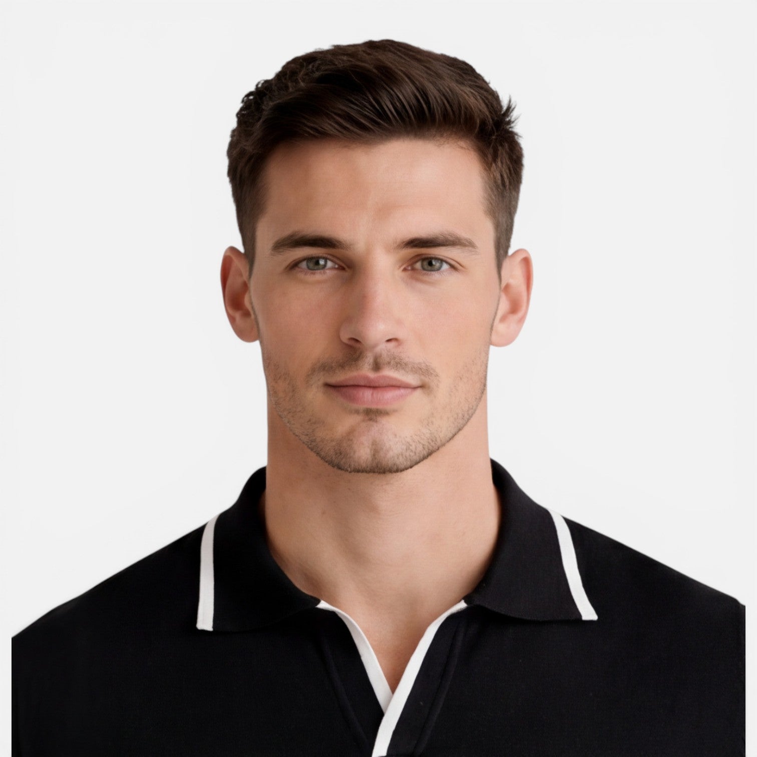 Felorro | Men’s Slim Fit Summer Polo Shirt Lightweight Breathable Knit
