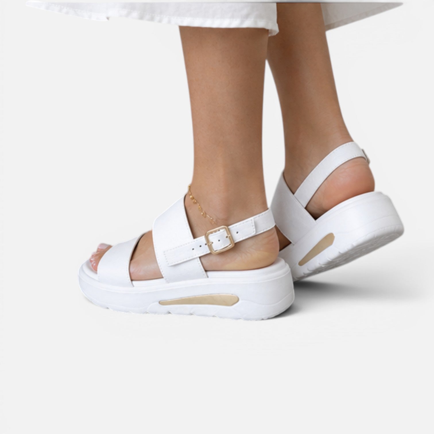 Felorro | Women’s Comfortable Platform Sandals Adjustable Buckle Summer