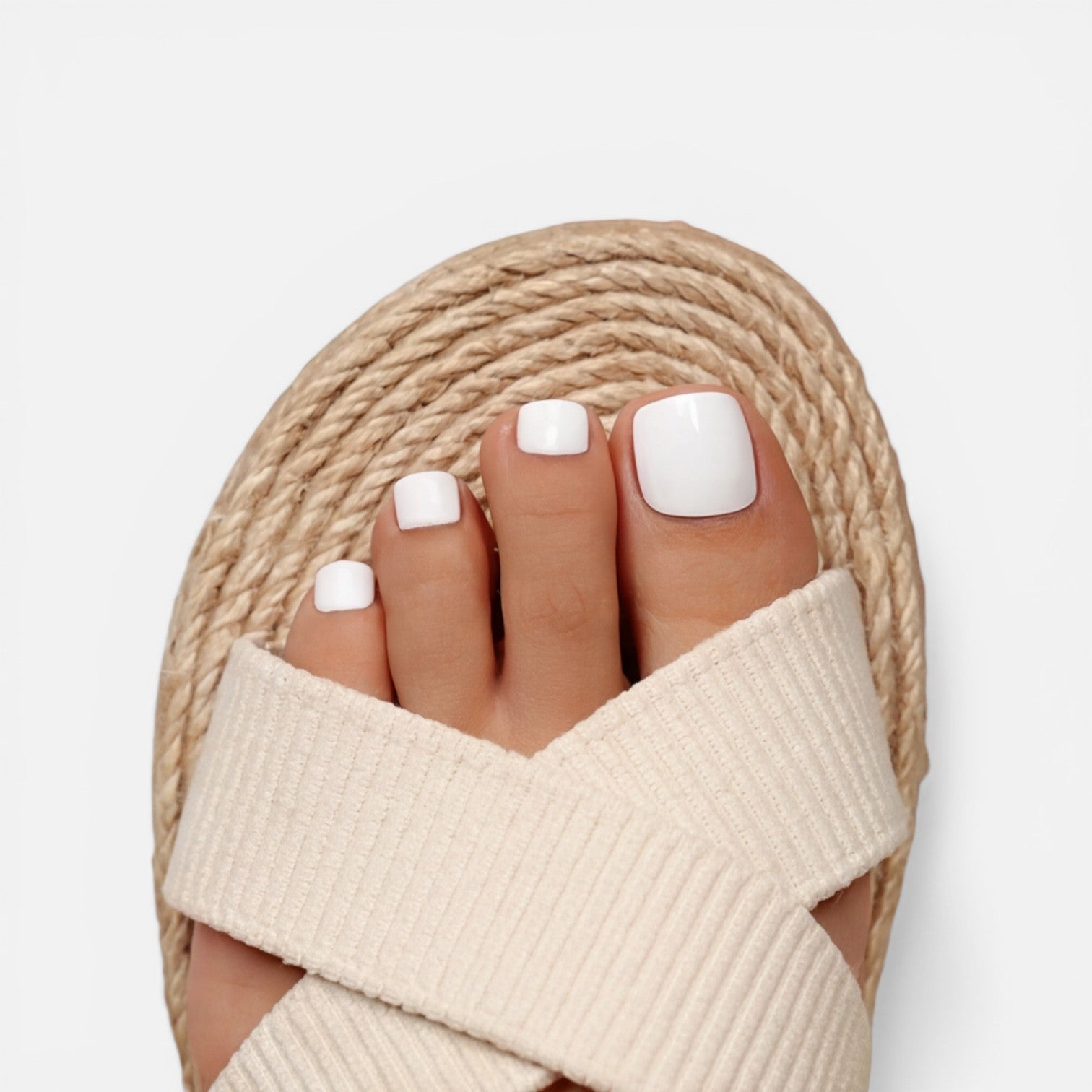 Felorro | Women’s Espadrille Cross Strap Sandals – Comfort Slip On Slides