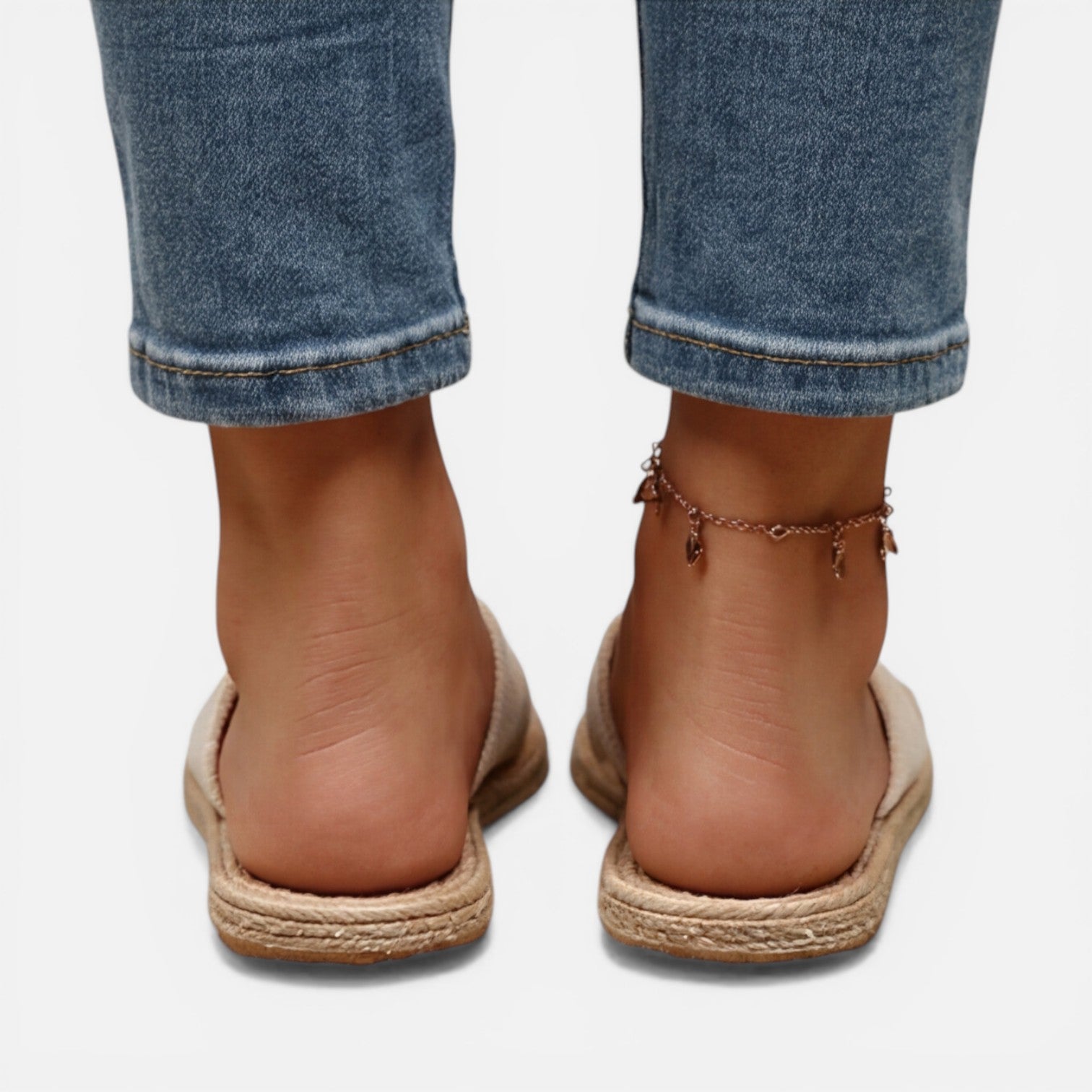 Felorro | Women’s Espadrille Cross Strap Sandals – Comfort Slip On Slides