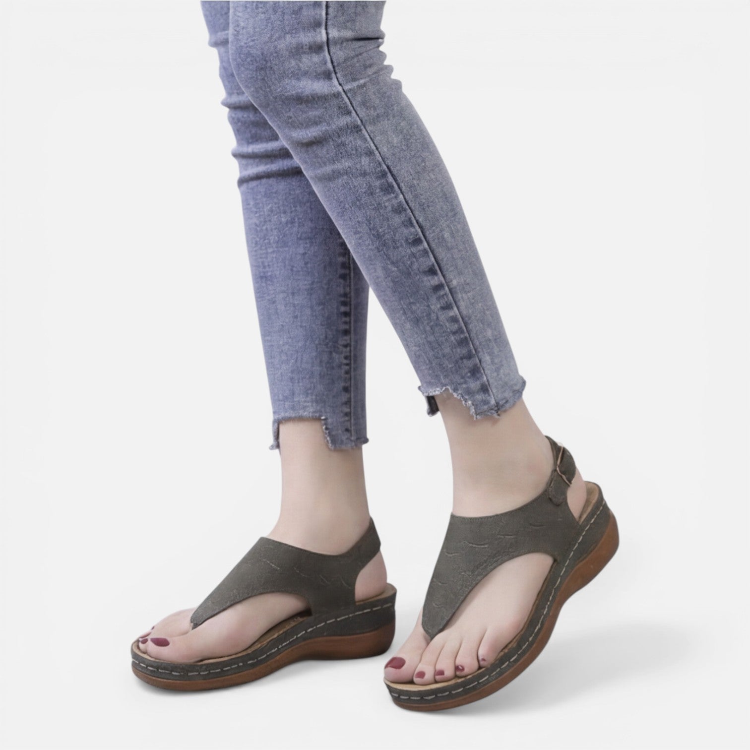 Felorro | Women’s Comfortable Wedge Sandals for Walking Summer Support