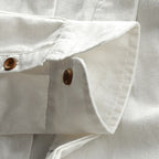 Men's Mandarin Collar Shirt Casual Long Sleeve Button Up