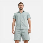 Felorro | Men’s Lightweight Shirt and Shorts Set Summer Co-Ord